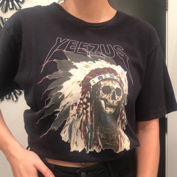 yeezus graphic tee